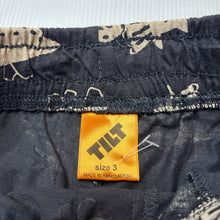 Load image into Gallery viewer, Boys Tilt, cotton shorts, elasticated, dinosaurs, EUC, size 3,  