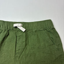 Load image into Gallery viewer, Boys KID, khaki linen / cotton shorts, elasticated, GUC, size 8,  