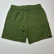 Load image into Gallery viewer, Boys KID, khaki linen / cotton shorts, elasticated, GUC, size 8,  
