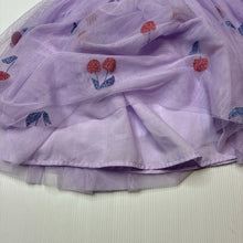 Load image into Gallery viewer, Girls Target, lined tulle &amp; glitter party skirt, elasticated, EUC, size 6,  
