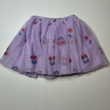 Load image into Gallery viewer, Girls Target, lined tulle &amp; glitter party skirt, elasticated, EUC, size 6,  