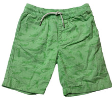 Load image into Gallery viewer, Boys Milkshake, green cotton shorts, elasticated, crocodiles, EUC, size 5,  