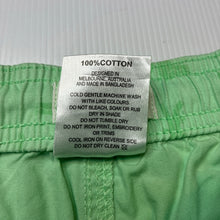 Load image into Gallery viewer, Boys Milkshake, green cotton shorts, elasticated, crocodiles, EUC, size 5,  