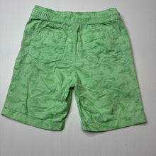 Load image into Gallery viewer, Boys Milkshake, green cotton shorts, elasticated, crocodiles, EUC, size 5,  