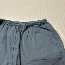 Load image into Gallery viewer, Unisex Next, blue cotton / linen shorts, elasticated, FUC, size 1,  