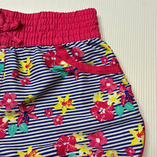 Load image into Gallery viewer, Girls H&amp;T, lightweight board shorts, elasticated, GUC, size 3,  