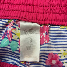 Load image into Gallery viewer, Girls H&amp;T, lightweight board shorts, elasticated, GUC, size 3,  