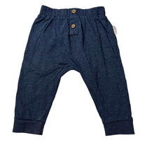 Load image into Gallery viewer, Unisex purebaby, organic cotton pants / bottoms, elasticated, GUC, size 00,  