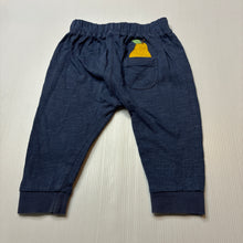 Load image into Gallery viewer, Unisex purebaby, organic cotton pants / bottoms, elasticated, GUC, size 00,  