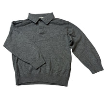 Load image into Gallery viewer, Boys H&amp;M, grey knitted cotton sweater / jumper, EUC, size 2,  