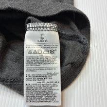 Load image into Gallery viewer, Boys Old Navy, grey marle tee / top, dog, GUC, size 3,  