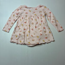 Load image into Gallery viewer, Girls Anko, floral cotton romper dress, EUC, size 1,  