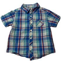 Load image into Gallery viewer, Boys H&amp;T, lightweight cotton short sleeve shirt, FUC, size 2,  