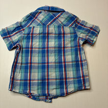 Load image into Gallery viewer, Boys H&amp;T, lightweight cotton short sleeve shirt, FUC, size 2,  