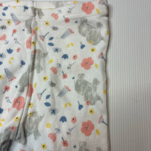 Load image into Gallery viewer, Girls Rock-a-Bye Baby, cotton footed leggings / bottoms, elephants, EUC, size 00,  