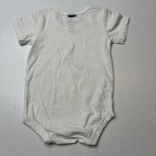 Load image into Gallery viewer, Unisex Bonds, white stretchy bodysuit / romper, EUC, size 00,  