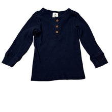 Load image into Gallery viewer, Boys Target, ribbed organic cotton blend henley top, EUC, size 0,  