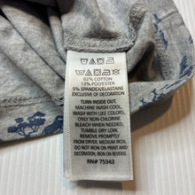 Load image into Gallery viewer, Boys Tommy Bahama, grey marle tee / top, safari animals, GUC, size 2,  