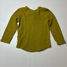 Load image into Gallery viewer, Boys HONEST BABY CLOTHING, waffle organic cotton henley top, GUC, size 2,  