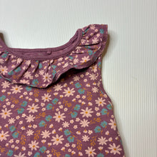 Load image into Gallery viewer, Girls Next, floral organic cotton sleeveless top, GUC, size 2,  
