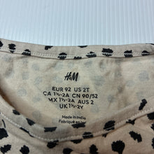 Load image into Gallery viewer, Girls H&amp;M, cotton tee / top, GUC, size 2,  