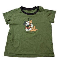Load image into Gallery viewer, Boys Uniqlo, Disney Mickey &amp; Pluto cotton tee / top, GUC, size 2,  