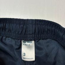 Load image into Gallery viewer, Boys Anko, lightweight board shorts, elasticated, EUC, size 3,  