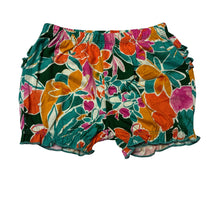 Load image into Gallery viewer, Girls Carters, colourful floral cotton shorts, elasticated, EUC, size 2,  
