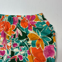 Load image into Gallery viewer, Girls Carters, colourful floral cotton shorts, elasticated, EUC, size 2,  