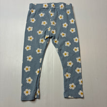 Load image into Gallery viewer, Girls KID, ribbed organic cotton blend leggings, GUC, size 2,  