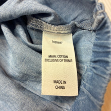 Load image into Gallery viewer, Girls KID, chambray cotton tie front top, EUC, size 3,  