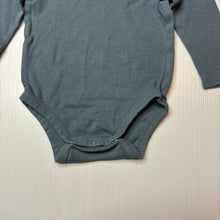 Load image into Gallery viewer, Unisex Target, soft organic cotton bodysuit / romper, GUC, size 0,  
