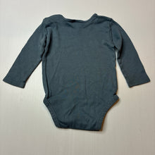 Load image into Gallery viewer, Unisex Target, soft organic cotton bodysuit / romper, GUC, size 0,  