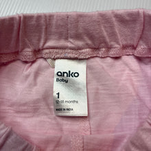 Load image into Gallery viewer, Girls Anko, lightweight cotton shorts, elasticated, EUC, size 1,  
