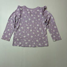Load image into Gallery viewer, Girls Dymples, floral cotton long sleeve top, GUC, size 2,  