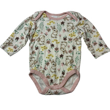 Load image into Gallery viewer, Girls Baby Berry, soft cotton bodysuit / romper, rabbits, EUC, size 0,  