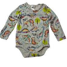 Load image into Gallery viewer, Unisex Anko, stretchy bodysuit / romper, dinosaurs, EUC, size 1,  
