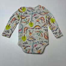 Load image into Gallery viewer, Unisex Anko, stretchy bodysuit / romper, dinosaurs, EUC, size 1,  