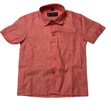 Load image into Gallery viewer, Boys MINISTER WHITE MR JUNIOR, lightweight short sleeve shirt, EUC, size 1-2,  