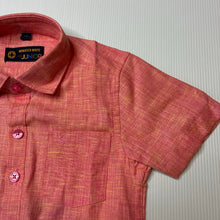 Load image into Gallery viewer, Boys MINISTER WHITE MR JUNIOR, lightweight short sleeve shirt, EUC, size 1-2,  