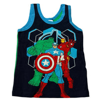 Load image into Gallery viewer, Boys Marvel, Avengers stretchy singlet top, EUC, size 3-4,  