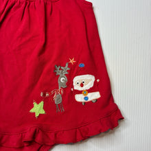Load image into Gallery viewer, Girls Ollie's Place, cotton Christmas romper dress, EUC, size 1,  
