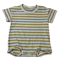 Load image into Gallery viewer, Unisex Bonds, ribbed stretchy romper, EUC, size 00,  