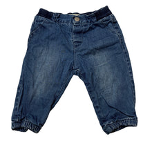 Load image into Gallery viewer, Unisex Zara, lined cotton pants, elasticated, GUC, size 00,  