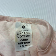 Load image into Gallery viewer, Girls Target, stretchy organic cotton blend zip romper, EUC, size 0000,  