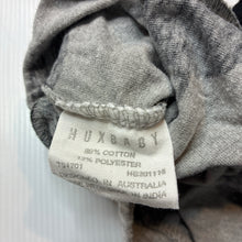 Load image into Gallery viewer, Unisex HUX BABY, grey marle leggings / bottoms, wash fade, FUC, size 2,  