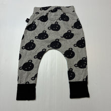 Load image into Gallery viewer, Unisex HUX BABY, grey marle leggings / bottoms, wash fade, FUC, size 2,  