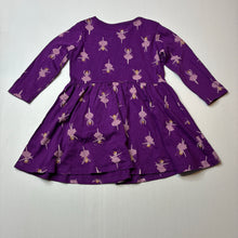 Load image into Gallery viewer, Girls Target, purple cotton dress, fairies, EUC, size 1, L: 43cm