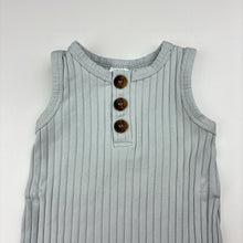 Load image into Gallery viewer, Boys Baby Berry, ribbed stretchy romper, GUC, size 000,  