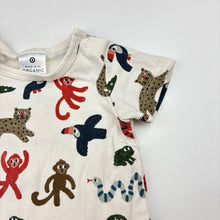Load image into Gallery viewer, Unisex Target, organic cotton blend bodysuit / romper, GUC, size 0000,  